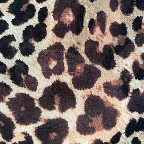 Ines sz M Animal Print Blouse - Picture 2 of 8